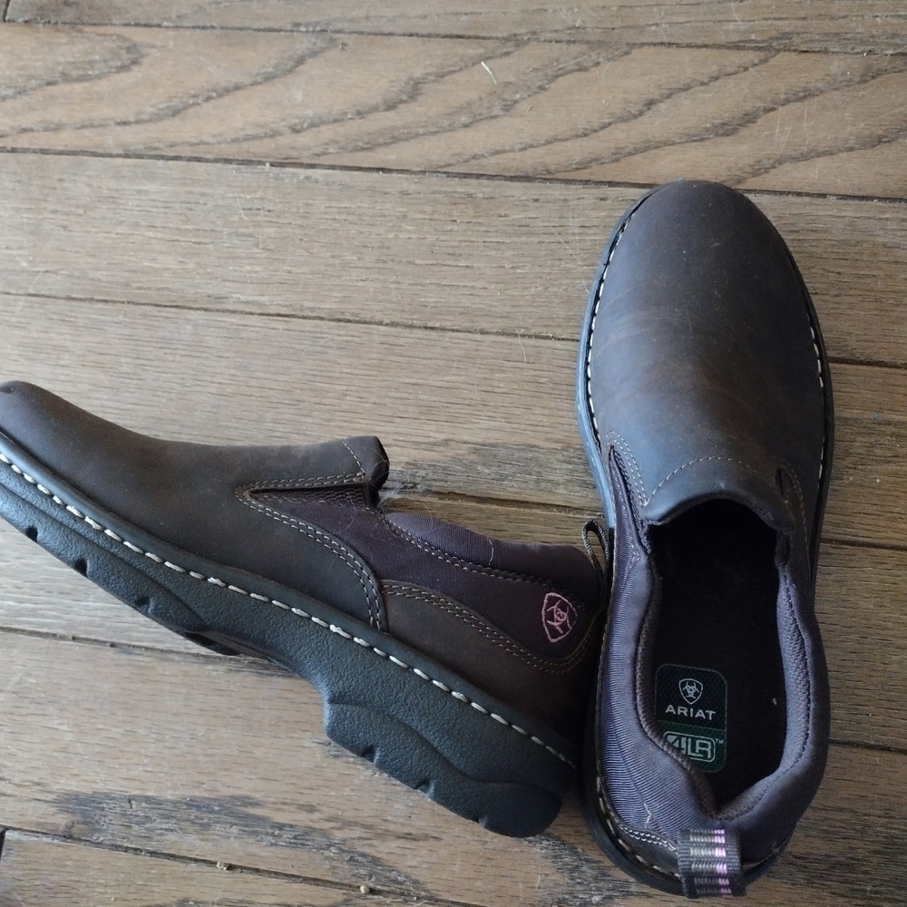 Ariat Lady's Dark Brown Slip-On Loafers